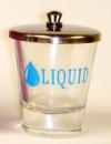 Liquid Dish with lid - 2.5 oz