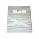 2 bag - Nail File - zebra - 80/80 (50 pcs/bag)