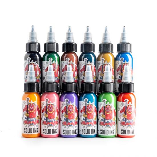 Soild Ink - Horitomo 12 Colors Set