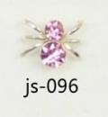 3D Metal Alloy Crystal AB Color (10 pcs) - JS-096