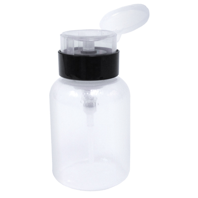 Clear Pump Dispenser Bottle 4.oz