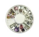 Rhinestone Mix Shape Big Size in Wheel