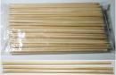 Round Stick Flat Head - 100 pcs