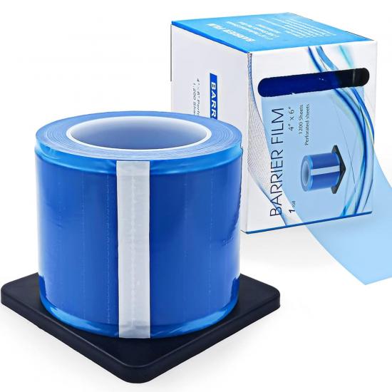 Barrier Film 4'X6" Blue Color , 1200/Roll