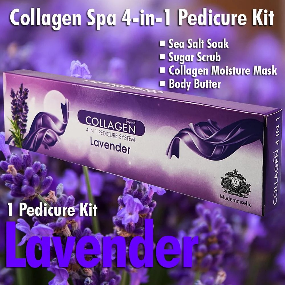 Mademoiselle Collagen Spa 4-in-1 Pedicure Kit