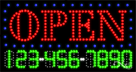 LED SIGN : Open #25013