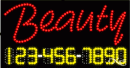 LED SIGN : Beauty Supply #25001