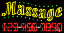 LED SIGN : Massage #25007