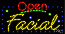 LED SIGN : Open Facial #25402