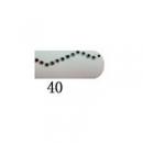 Nail Patch Foil Design - #40 - 16 pcs