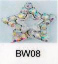 3D Metal Crystal AB (10 pcs) - BW08