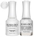 Kiara Sky Gel + Nail Polish - FROSTED SUGAR #555