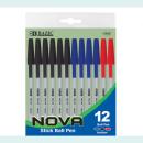 Nova Stick Ball Pen 12 ct.