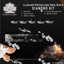 Mademoiselle - Dimond Pedicure 5in1 Kit