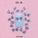 Resin Bow Nail Art Decoration - CS-14 (100 pcs)