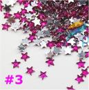 3D Nail Art Stars- Pink-STR03