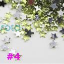 3D Nail Art Stars- Lime Green-STR04