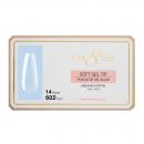 Cre8tion Soft Gel Tip 602 Tips - Medium Coffin