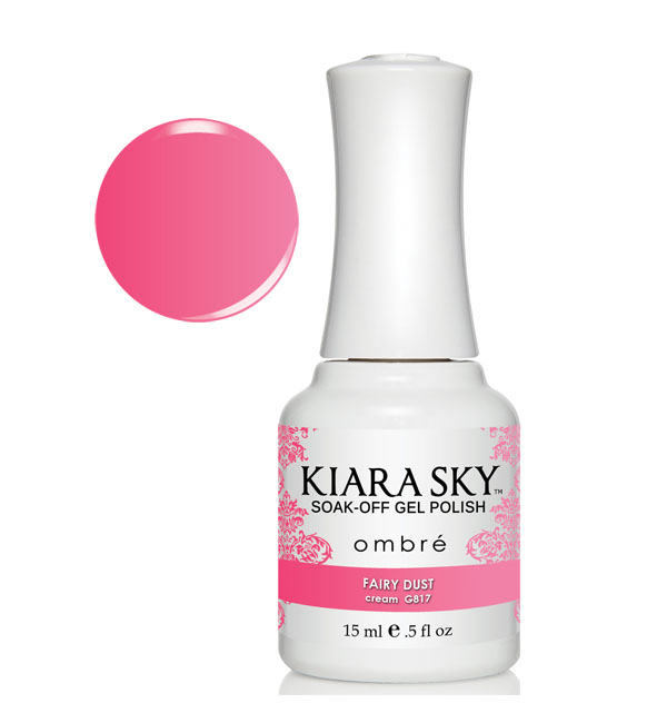 Kiara Sky Gel Polish - OMBRE - G817_Fairy Dust