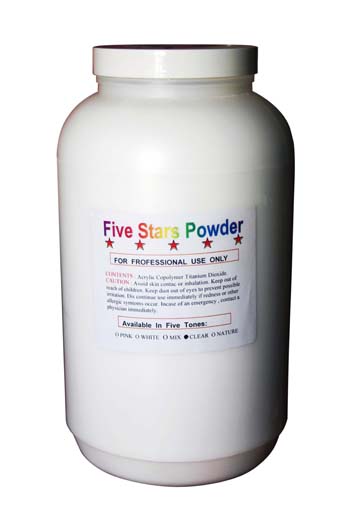 Five Stars Acrylic Powder - 6 lbs