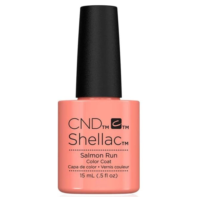 CND Shellac - Salmon Run - 0.5 oz - 15ml