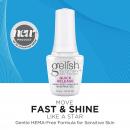 Gelish Soak Off Gel - Quick Release Gel Base Coat 0.5oz