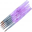 Nail Brush Whole Set / 6 Pcs