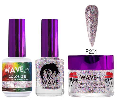 Simplicity Acrylic Wave Dip powder 2oz - #W201 Life In Colors