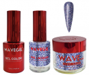 Wave Dip powder 2oz - #WQ113 Blue Sparkle