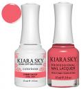 Kiara Sky Gel + Nail Polish -  CHERRY ON TOP #563