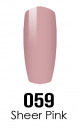 DND DC DUO - #059 SHEER PINK