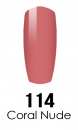 DND DC DUO - #114 CORAL NUDE