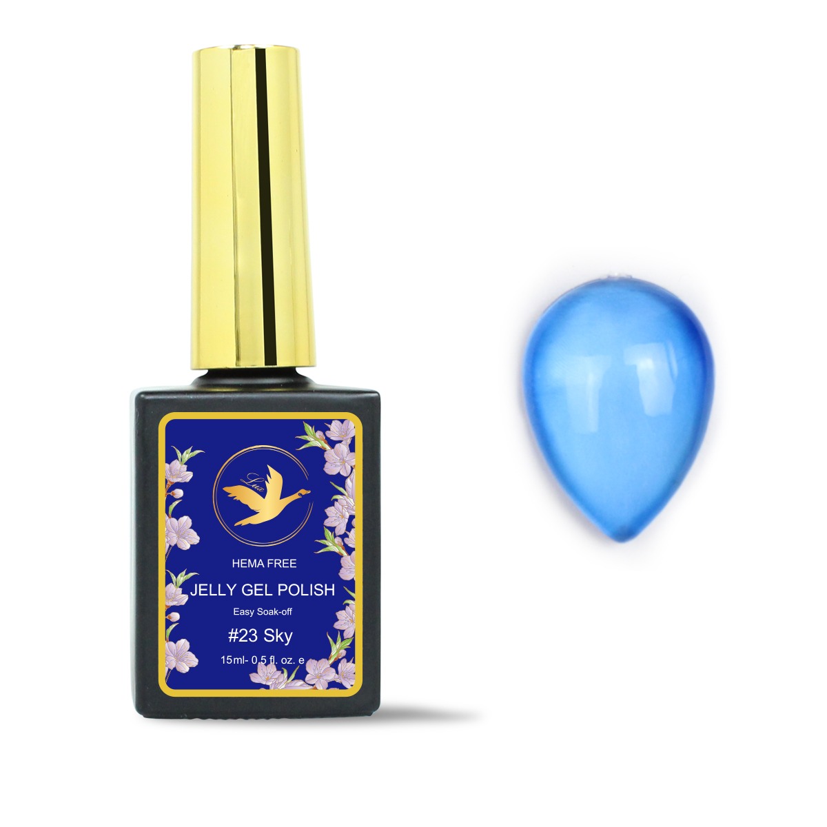 Jelly Glass Gel Polish – #23 Sky