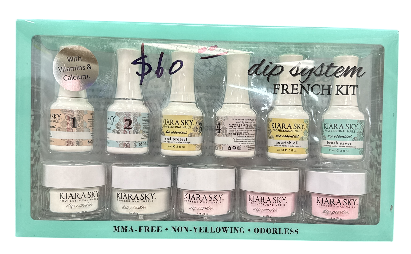 KiaraSky DIP Powder Nail Kit - French