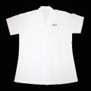 Nail Uniform - White - Blue Text