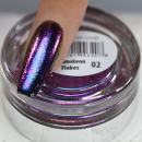 CR8- CHAMELON FLAKES NAIL ART #2