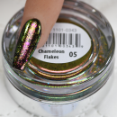 CR8- CHAMELON FLAKES NAIL ART #5