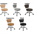 Pedicure Rolling Stool Adjustable height of 13"~15"