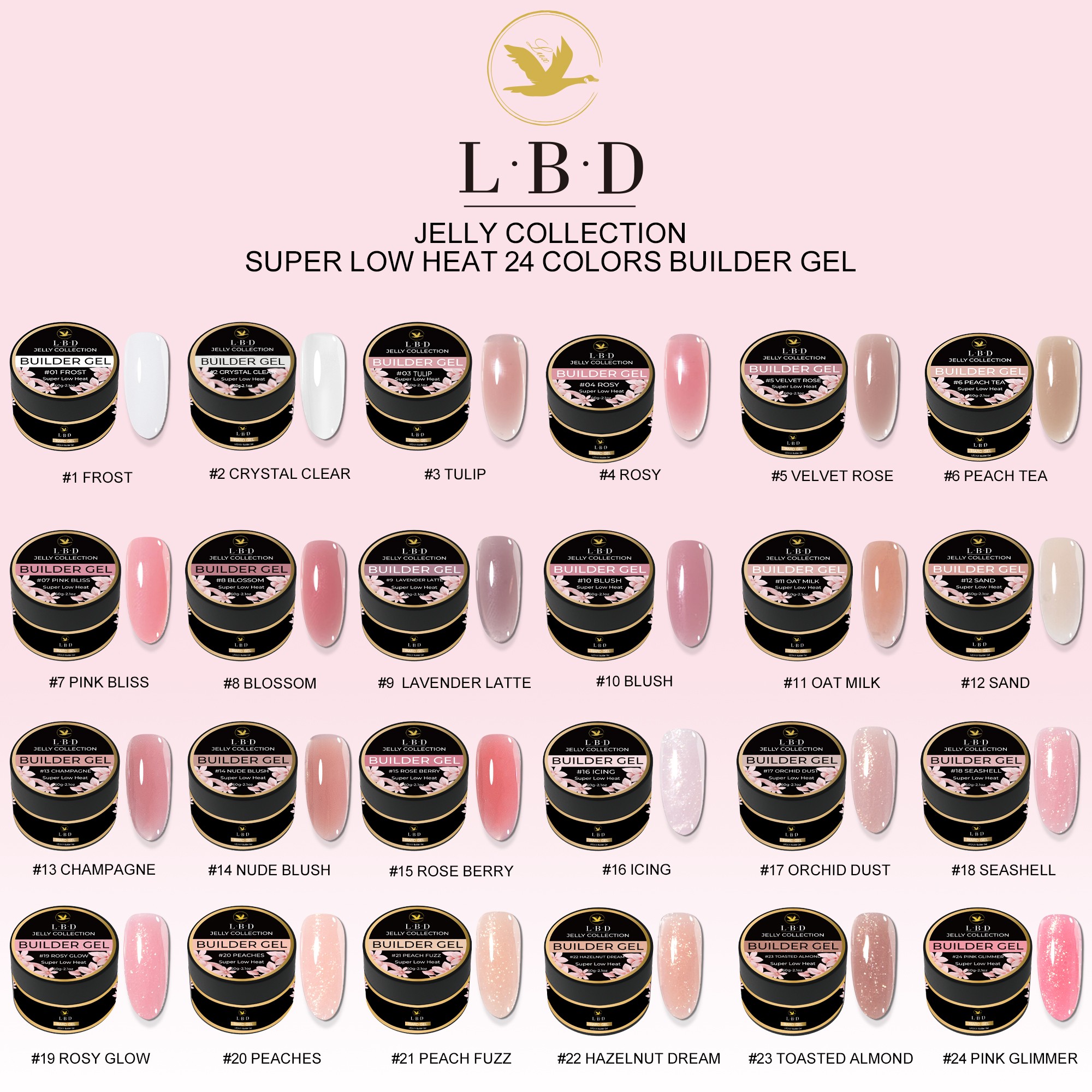 LBD by LUX Jelly Builder Gel