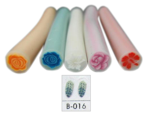 Polymer Clay Cane Fruit Art B-016 - 2 Inches Long