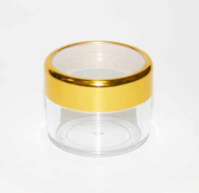Jar with Gold Lid - 18mL/0.6 oz