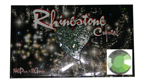 Rhinestone Crystal Color - Light Emerald - 1440ct