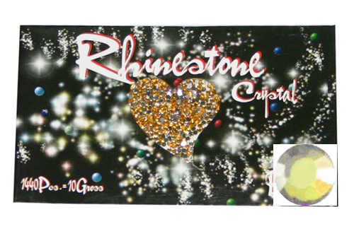 Rhinestone Crystal Color - Yellow - 1440ct