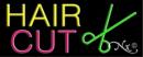Neon Sign - Hair cut, Logo #10072