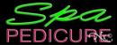 Neon Sign - Spa Pedicure #10162