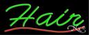 Neon Sign - Hair #10166