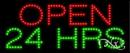 LED Sign - Open 24 Hrs #20004