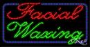LED Sign - Facial Waxing #20331