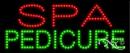 LED Sign - Spa Pedicure #20338