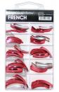French Metallic Red - 70 Tips - 26104